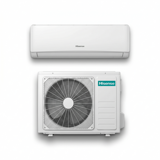 Hisense AS36CT4FDKDA01 Split Air Conditioner 3.0 Ton – Piston Compressor, 36000 BTU, T3 Cooling, White
