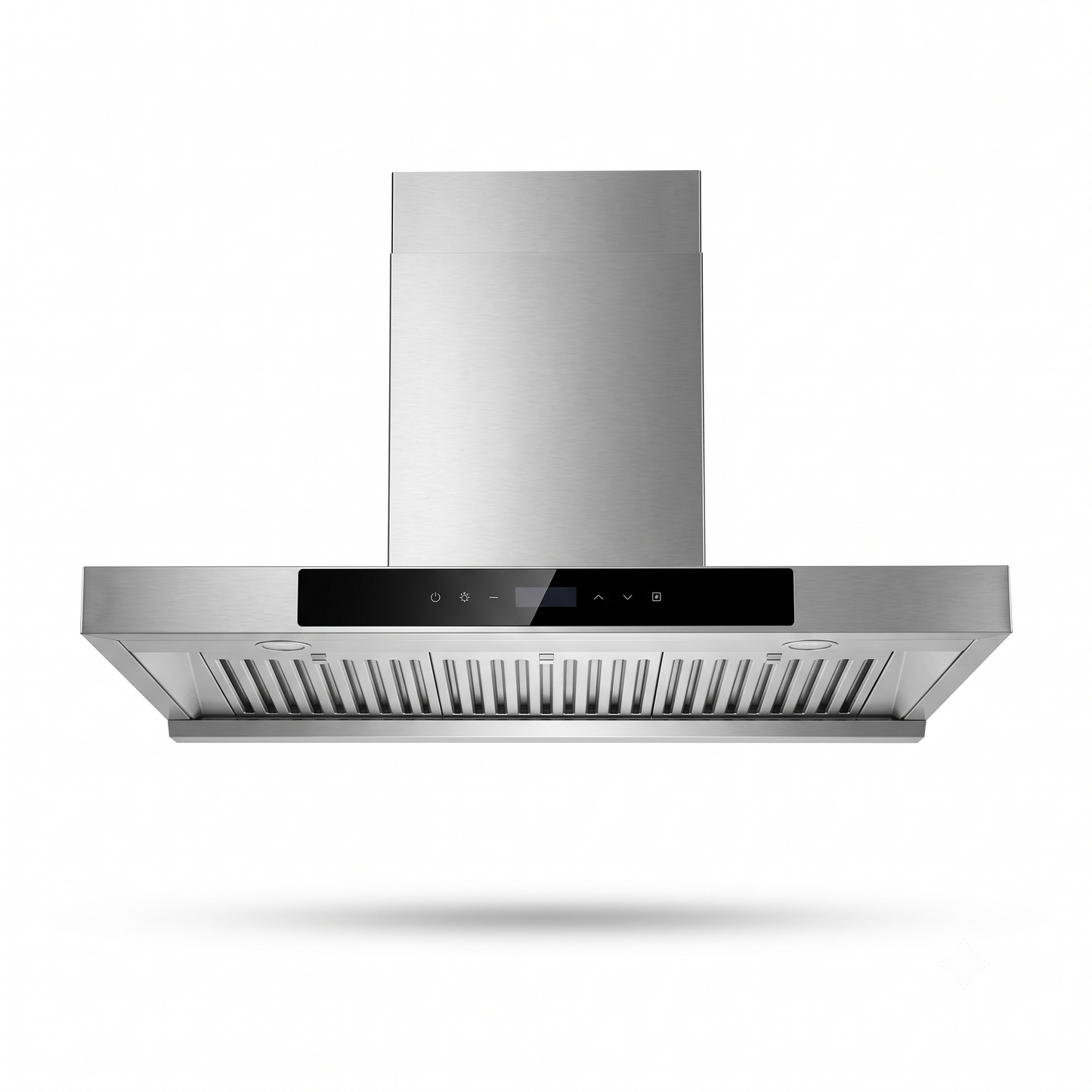 Nobel 90cm Chimney Built-In Hood NCH90CG | 750m³/h Extraction | Touch Control | Stainless Steel | UAE