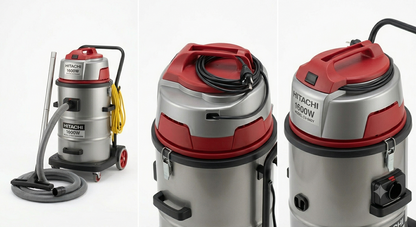 Hitachi CV940Y24CBSWR 1600W Drum Vacuum Cleaner | Powerful Dust Collection & Blower Function