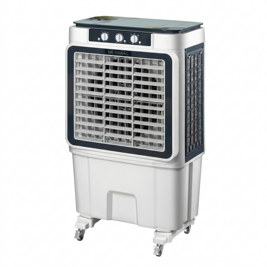 JETCOOL ME-5000AC Evaporative Air Cooler | High Airflow, Energy Efficient & Portable Cooling