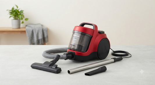 Panasonic Vacuum Cleaner 1400W MC-CG520RE47 | 4L Dust Bag | Powerful Suction | UAE