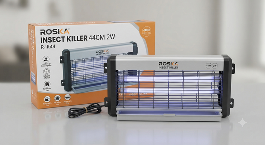 Roska 44cm Insect Killer R-IK44 | 2W UV Light | Electric Mosquito Killer | Indoor Bug Zapper | UAE