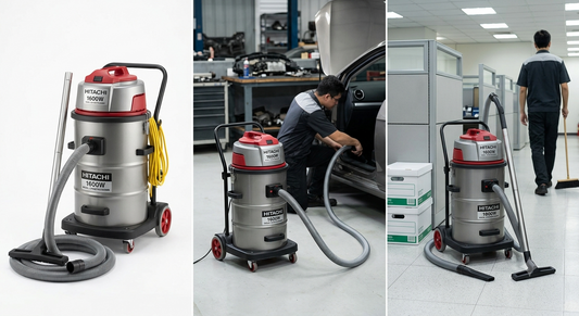Hitachi CV940Y24CBSWR 1600W Drum Vacuum Cleaner | Powerful Dust Collection & Blower Function