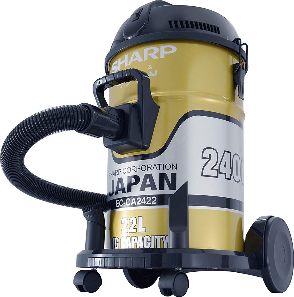 SHARP Vacuum Cleaner EC-CA2422-Z | 22L | 2400W | Heavy-Duty Drum Vacuum | 100% Copper Motor | Japan Technology