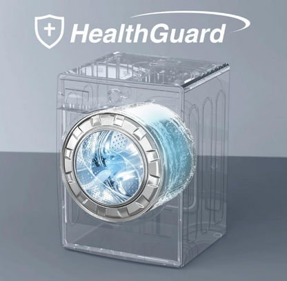 Midea 10kg Front Load Washing Machine MF200W100WBT-GCC | 1400 RPM | BLDC Inverter | WiFi | Steam Care | UAE