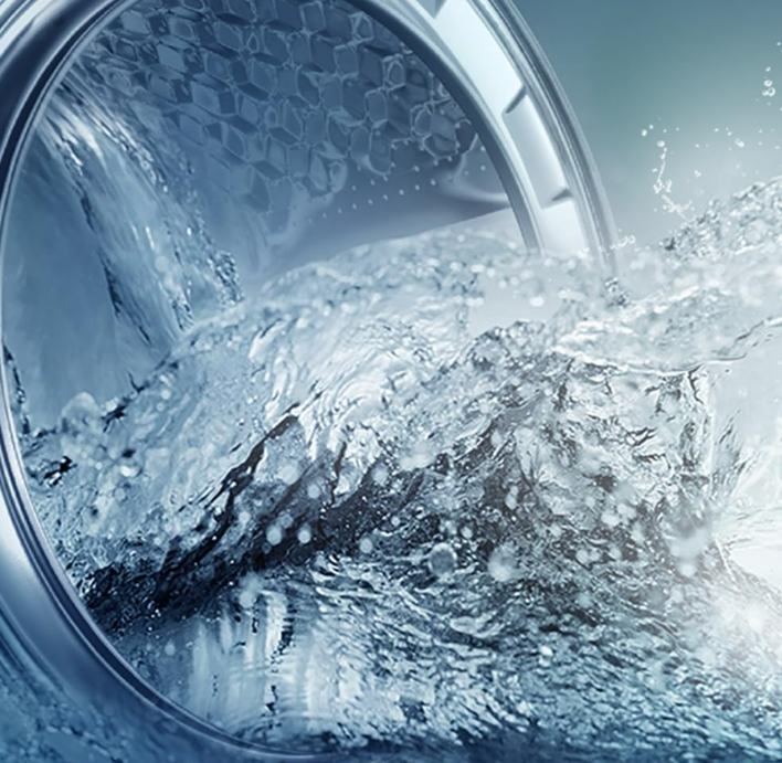 Midea 10kg Front Load Washing Machine MF200W100WBT-GCC | 1400 RPM | BLDC Inverter | WiFi | Steam Care | UAE