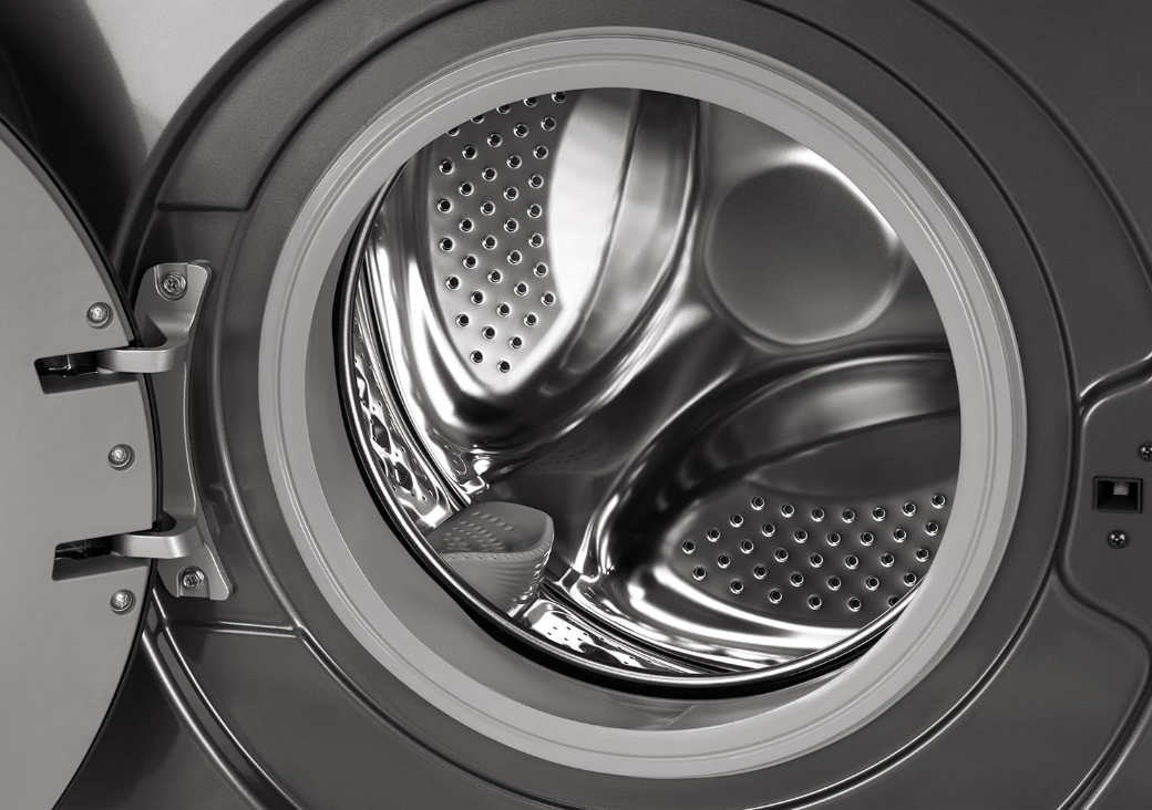 Midea 8kg Front Load Washing Machine MF110W80B/T-GCC | 1400 RPM | BLDC Inverter | Steam Sanitization | UAE