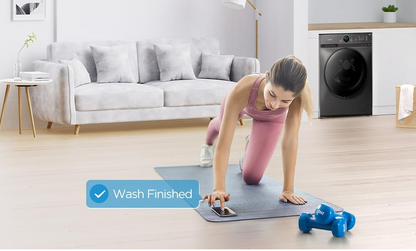Midea 12kg Front Load Washing Machine MF200W120WBT-GCC | 1400 RPM | BLDC Inverter | WiFi | Steam Care | UAE