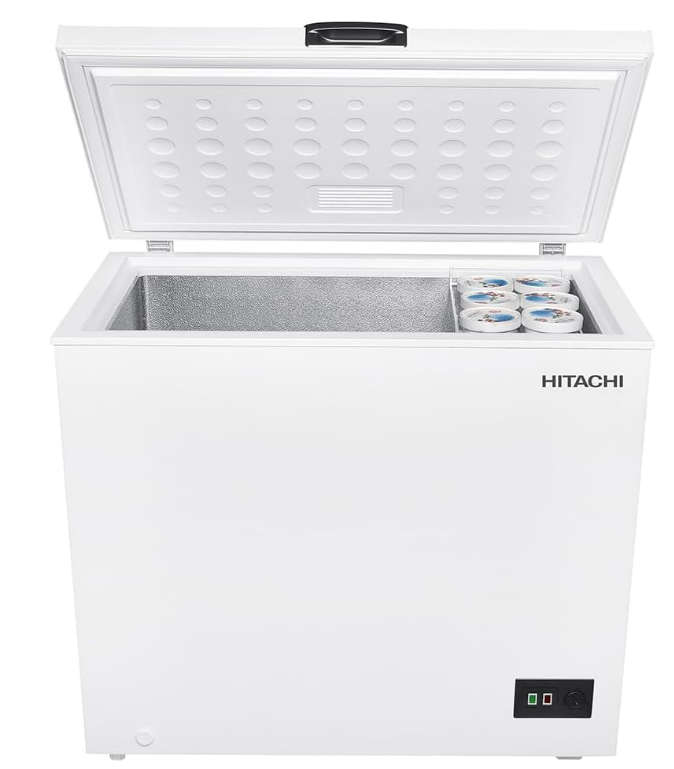 Hitachi 200L Single Door Chest Freezer HRS9200MN1WAE  with Fast Freeze & Adjustable Thermostat – HRS9200MN1WAE
