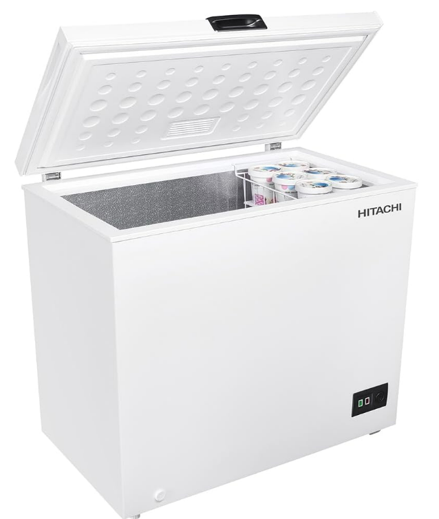Hitachi 200L Single Door Chest Freezer HRS9200MN1WAE  with Fast Freeze & Adjustable Thermostat – HRS9200MN1WAE