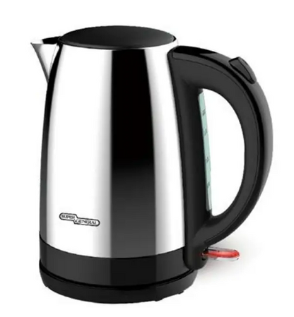 Super General SGK217SS 1.7L Electric Kettle – Stainless Steel Fast Boil Kettle