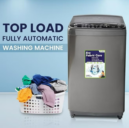 SPJ Top Load Fully Automatic Washing Machine 7KG TLGRU-7FAM | LED Display | 16 Wash Programs | Energy Efficient