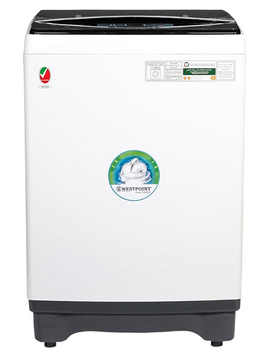Westpoint 15KG Fully Automatic Top Load Washing Machine – WLX-1517P | LED Display | 9 Wash Programs | White