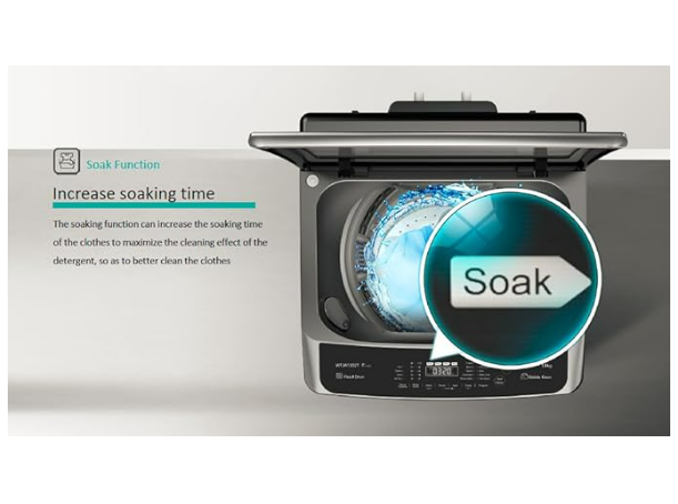 Hisense WTJA802T 8KG Fully Automatic Top Load Washing Machine – Smart & Efficient Laundry Solution