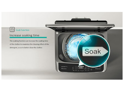 Hisense WTJA802T 8KG Fully Automatic Top Load Washing Machine – Smart & Efficient Laundry Solution