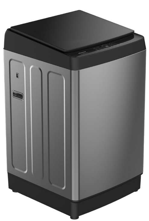 Hisense 8KG Top Load Washing Machine WT3K9022UT Silver – Fully Automatic with Aqua Save Technology