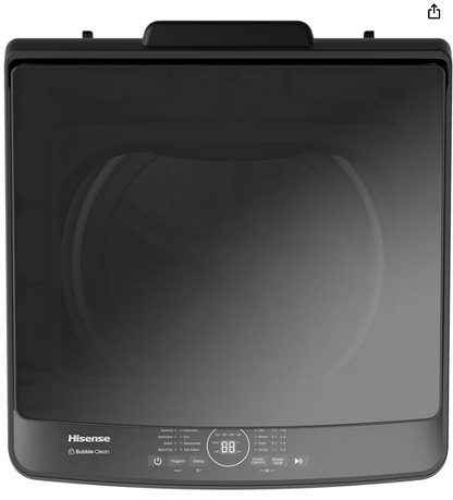 Hisense 8KG Top Load Washing Machine WT3K9022UT Silver – Fully Automatic with Aqua Save Technology
