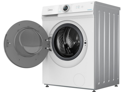 Midea 7kg Front Load Washing Machine MF100W70W-GCC | 1400 RPM | BLDC Inverter | Hygiene 90°C | White | UAE