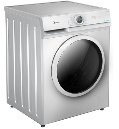 Midea 7kg Front Load Washing Machine MF100W70W-GCC | 1400 RPM | BLDC Inverter | Hygiene 90°C | White | UAE