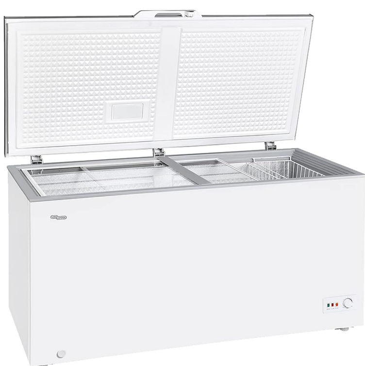 Midea 508L Chest Freezer with Fast Freeze, Dual Mode & Electronic Control – White|MDRC698FZEO1
