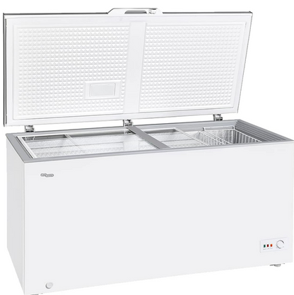 Midea 508L Chest Freezer with Fast Freeze, Dual Mode & Electronic Control – White|MDRC698FZEO1