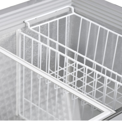 Midea 508L Chest Freezer with Fast Freeze, Dual Mode & Electronic Control – White|MDRC698FZEO1