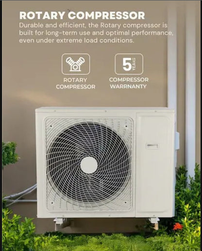 Kelon KAS24CF1 2 Ton Split Air Conditioner | 22,000 BTU Rotary Compressor & Turbo Cooling