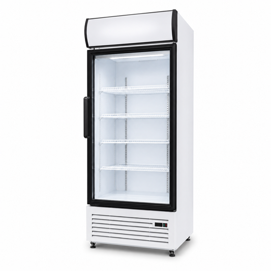 Super General SGSC394NF 395L Showcase Chiller – Single Door No Frost Beverage Display Refrigerator