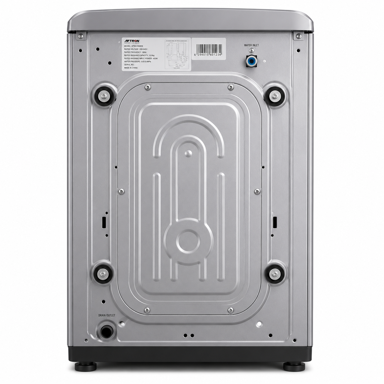 AFTRON Top Load Washing Machine 10KG AFWA1000KN – Fully Automatic | Large Capacity | White