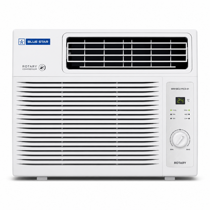 Blue Star Window AC 1.5 Ton Rotary WM18CLYFC3-01 – Fast Cooling & Energy Efficient Air Conditioner