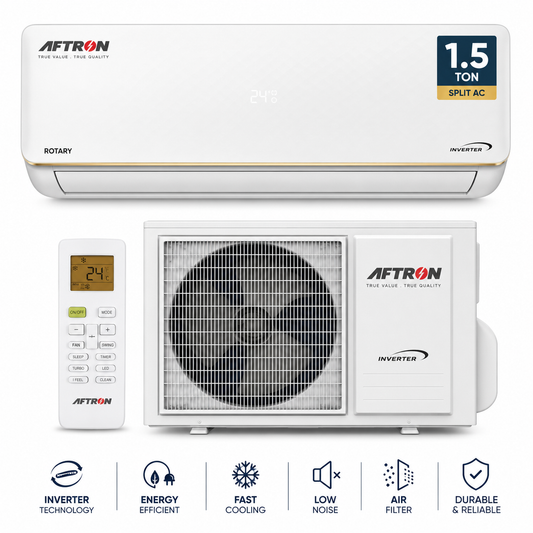 AFTRON 1.5 Ton Split Air Conditioner – AF-W-1815 | Rotary Compressor Cooling System