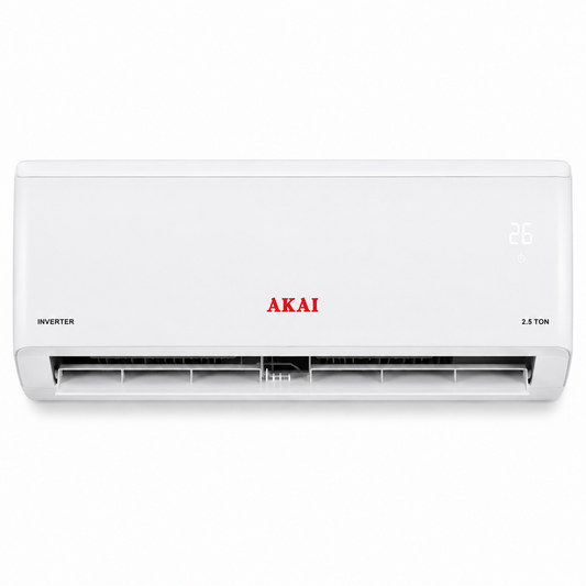 AKAI ACMA-M30PC 2.5 Ton Split Air Conditioner – Powerful Piston Compressor Cooling System
