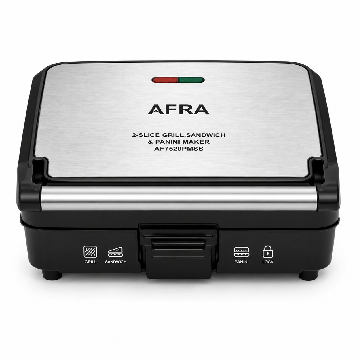 AFRA AF7520PMSS 2-Slice Grill, sandwich, and Panini Maker