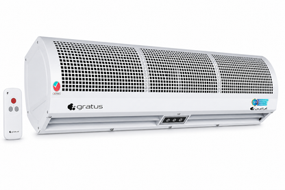 GRATUS Air Curtain 120CM GC12G5-2RC-DS with Remote Control & Door Sensor