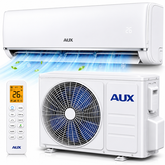 AUX Split AC 1.0 Ton Inverter ATW12B4DI-2AE – Fast Cooling, Energy Saving & Heat Cool Technology