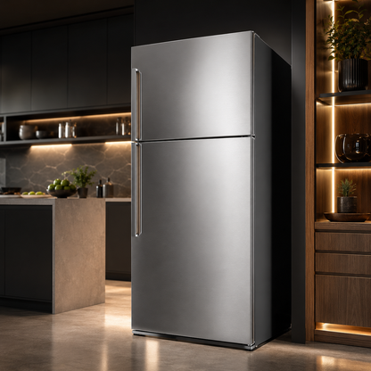 Ariston ART70F1452XME 530L Top Mount Refrigerator – No Frost, Inverter Compressor, Dual Fan Cooling, Silver