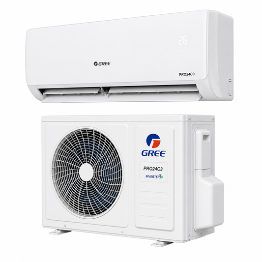 GREE Split AC 2.0 Ton Inverter PRO24C3 – Smart Cooling & Heating Air Conditioner