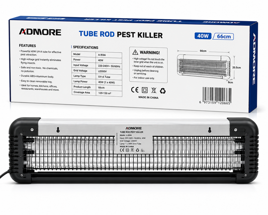 ADMORE Tube Rod Pest Killer 40W 66cm (Model: A-IK66)
