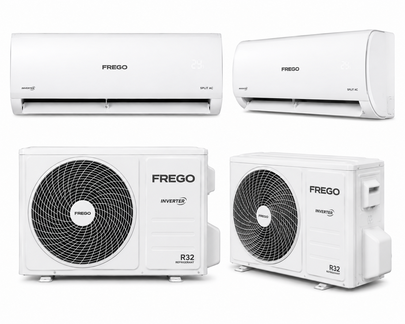 FREGA  FRMHW024ROT3C Split Air Conditioner 2.0 Ton Rotary Compressor 1 Star AC