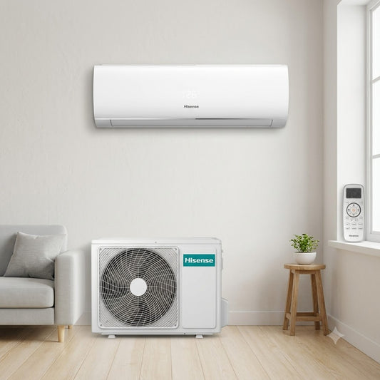 Hisense 2.0 Ton 2 Star Rotary Wi-Fi Split Air Conditioner – HI-24CF4SBFKA | Powerful Cooling | Smart Wi-Fi | R410A Refrigerant
