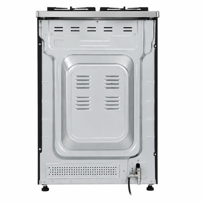 AFTRON 80x55cm Gas Cooker – AFGR8055FST | 5 Burner Gas Range with Rotisserie & Auto Ignition