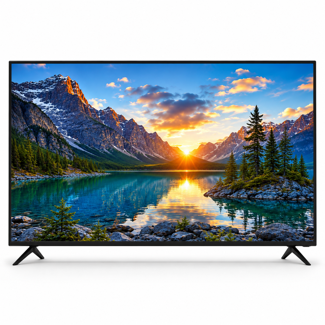 General Gold 75GS8000 75" 4K UHD Smart LED TV | Frameless Design | Android Smart TV | Premium Home Entertainment