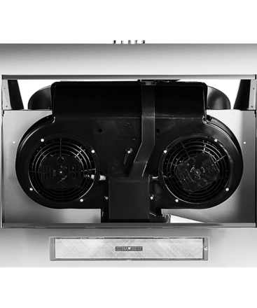 Super General SGHD65W 60cm Slim Cooker Hood – White Stainless Steel Kitchen Hood