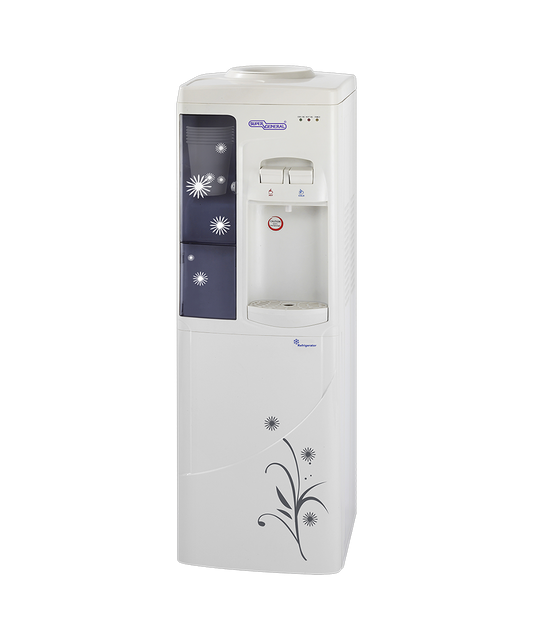 Super General SGL1191 Water Dispenser with Refrigerator – Hot & Cold Floor Standing Water Cooler
