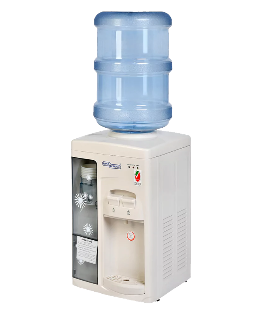 Super General SGL1131 Table Top Water Dispenser – Hot & Cold Countertop Water Cooler