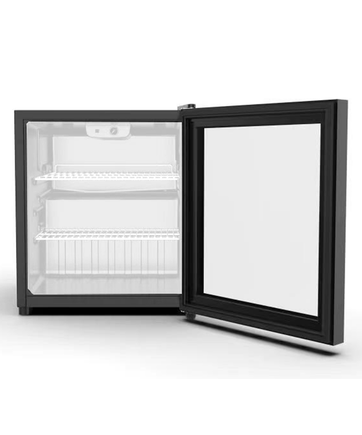 Super General SGSC74 50L Countertop Showcase Chiller – Compact Glass Door Beverage Display Refrigerator