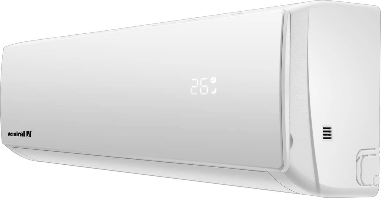 ADMIRAL ADS24T3T3CPCA 2 Ton Split Air Conditioner – 24000 BTU, T3 Rotary Compressor, Gold Fin, White