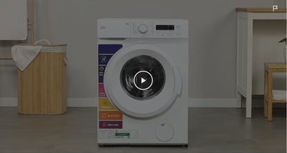 AFTRON Front Load Washing Machine 6KG AFWF6020FN – Fully Automatic | 1000 RPM | White