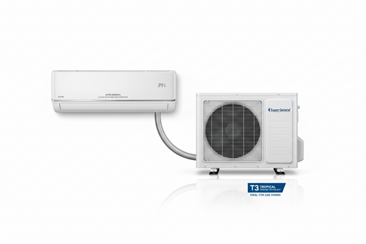 Super General SGS249AE 2.0 Ton Rotary Split Air Conditioner – Powerful T3 Cooling for Maximum Comfort
