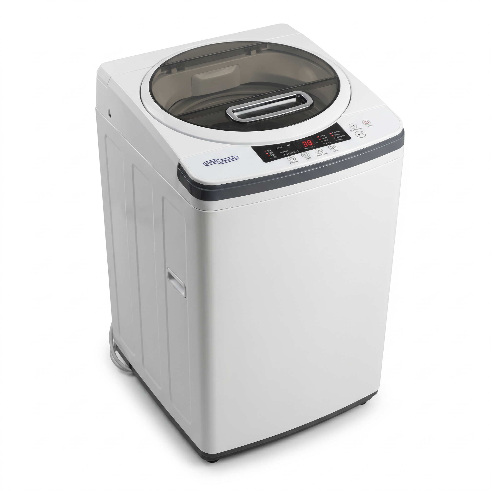 Super General SGW1224S Top Load Washing Machine 12KG – Fully Automatic Washer with LED Display